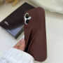  Стильный чехол Rhode в цвете Espresso на iPhone 16